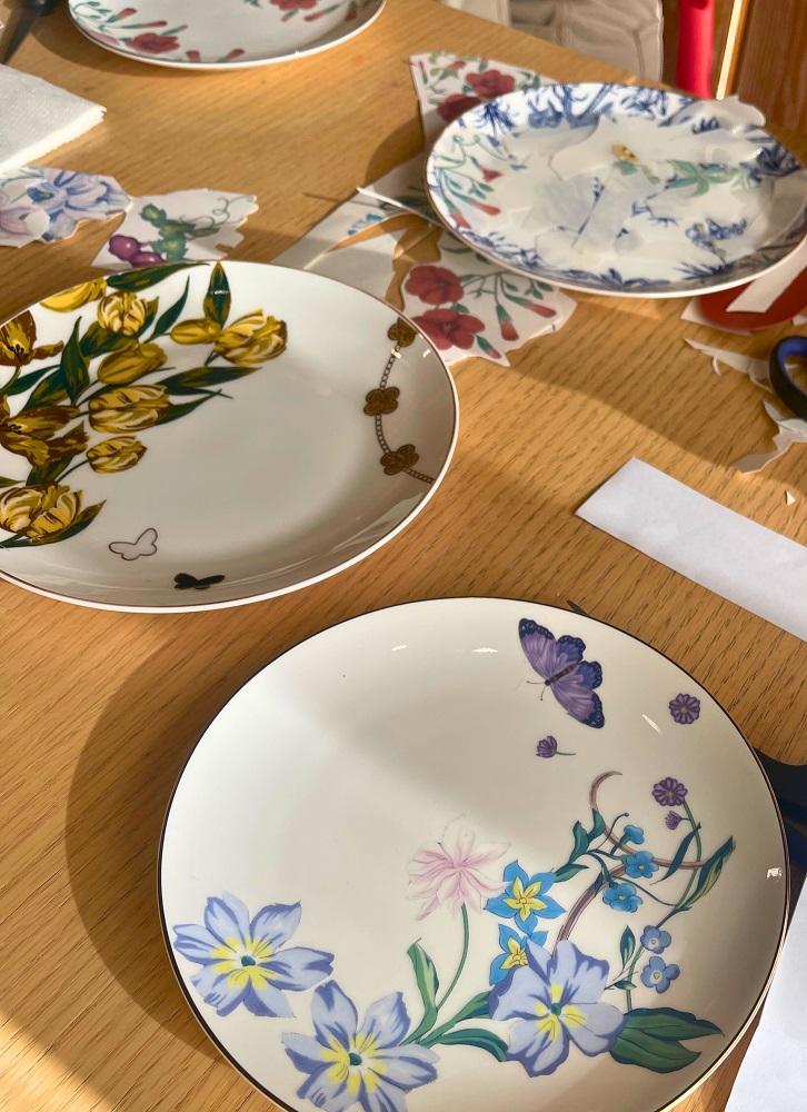 「花影簾動」花卉瓷碟工作坊