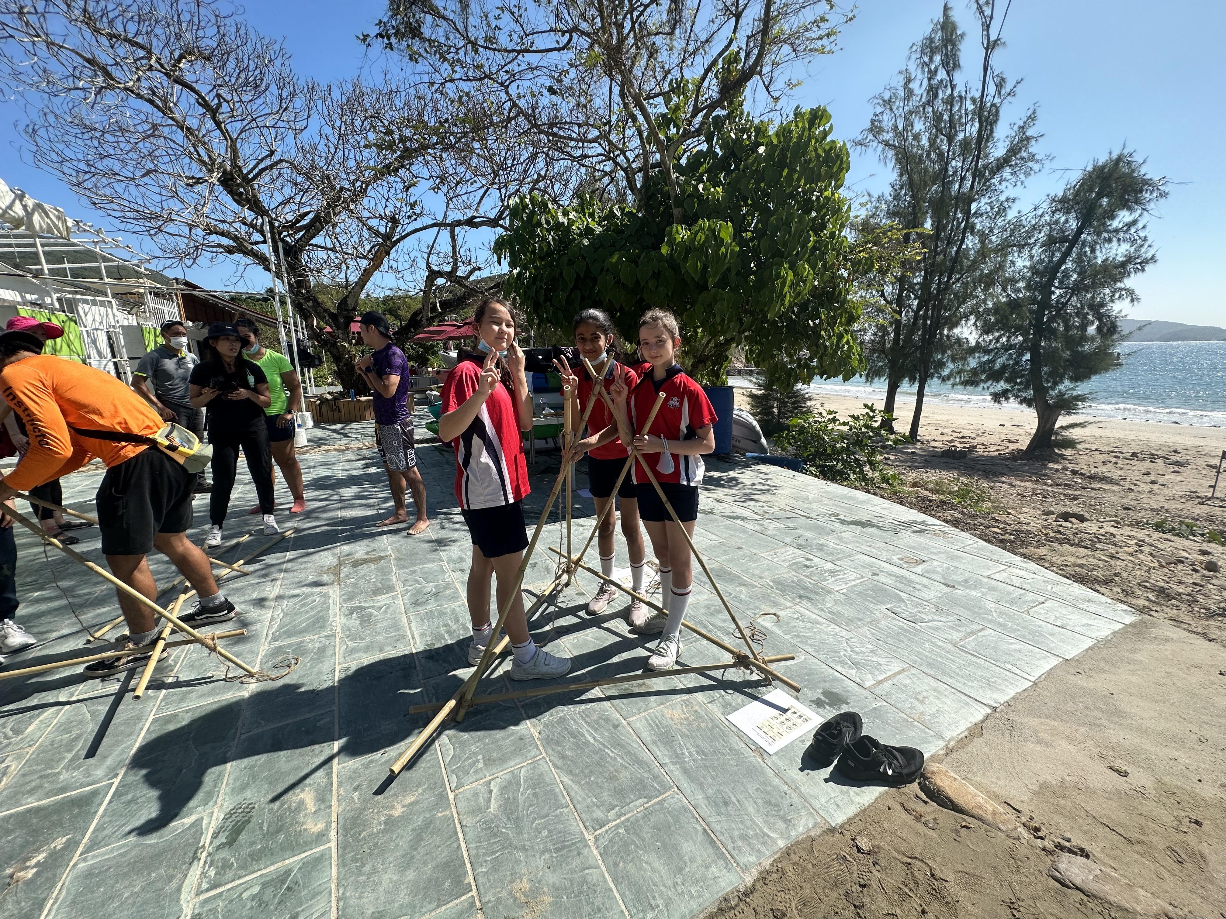 校方每年都會舉辦全方位學習活動,5、6年級學生就會參加3天2夜的宿營。