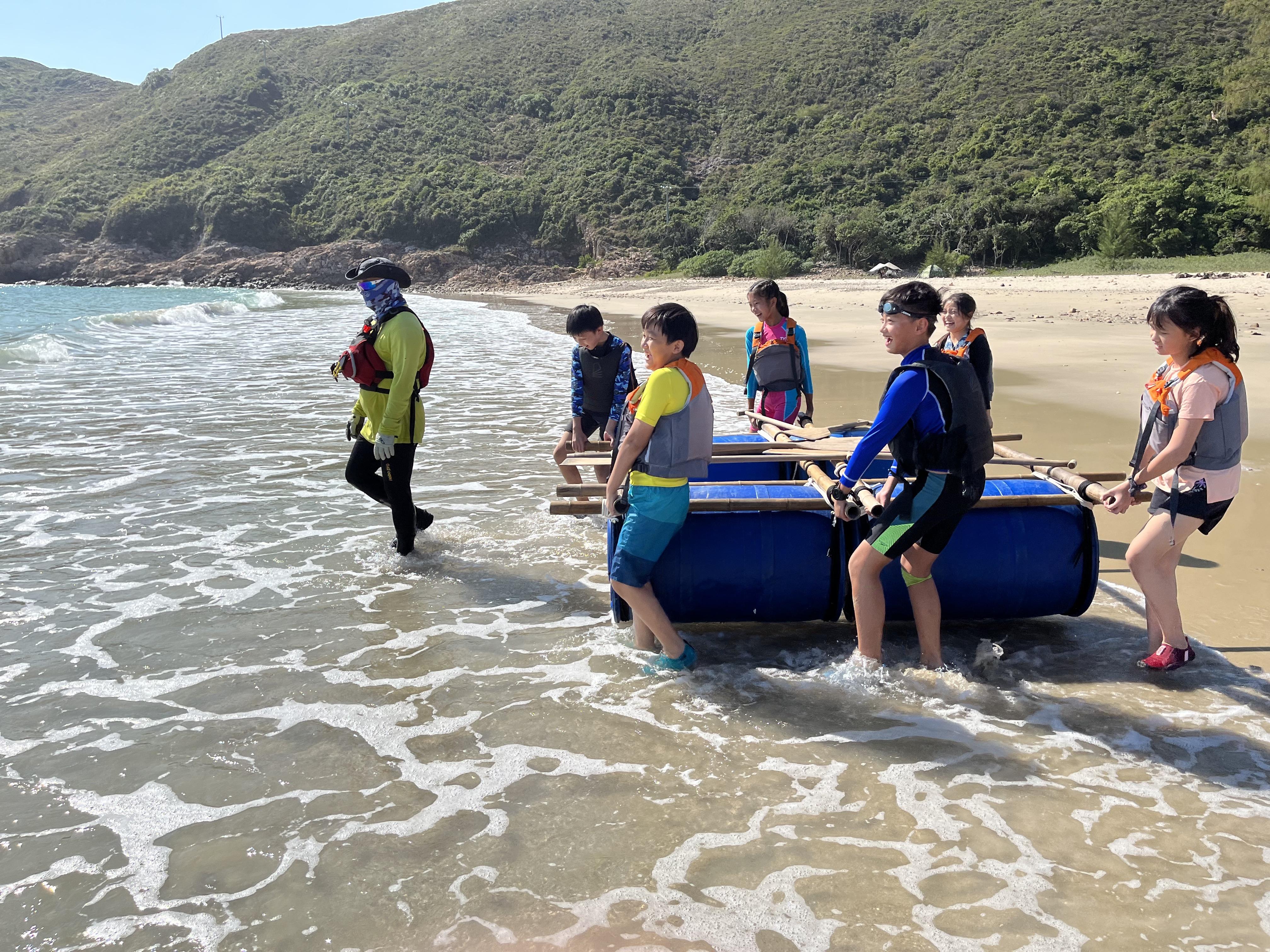 校方每年都會舉辦全方位學習活動,5、6年級學生就會參加3天2夜的宿營。