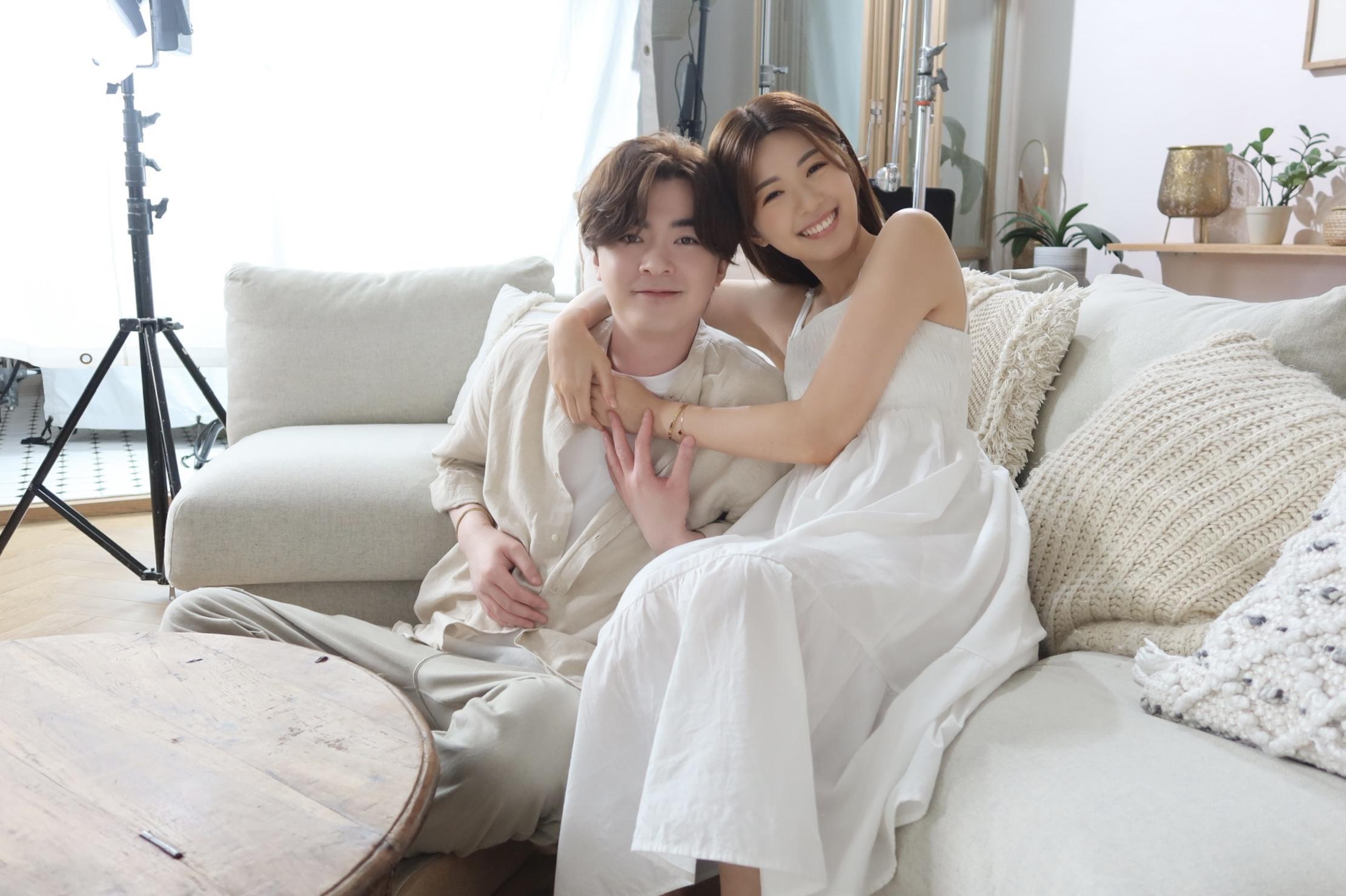 劉沛蘅與洪卓立在去年3月公開認愛。