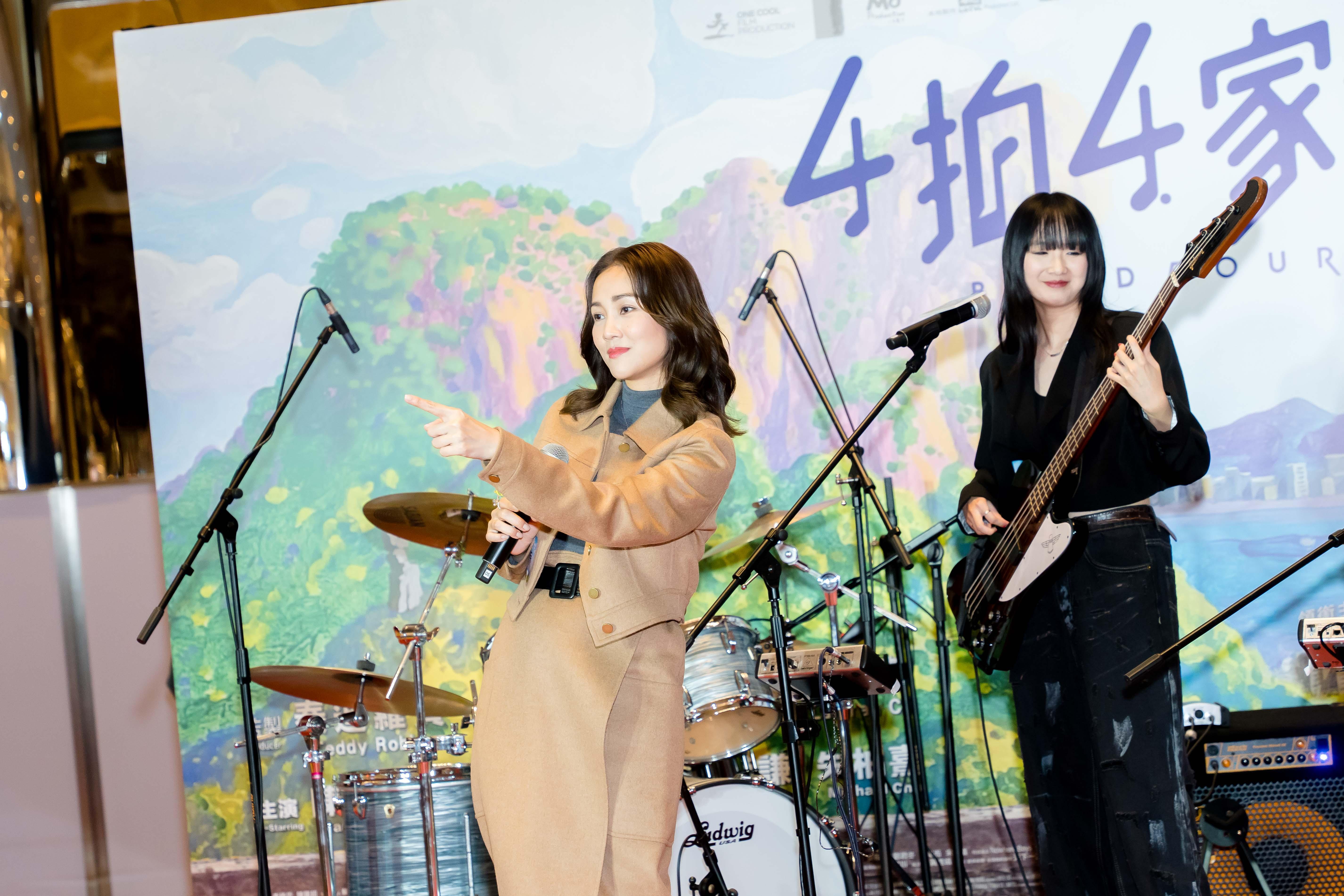 Kay自言相隔多年再度拍戲做女主角,心情當然緊張。