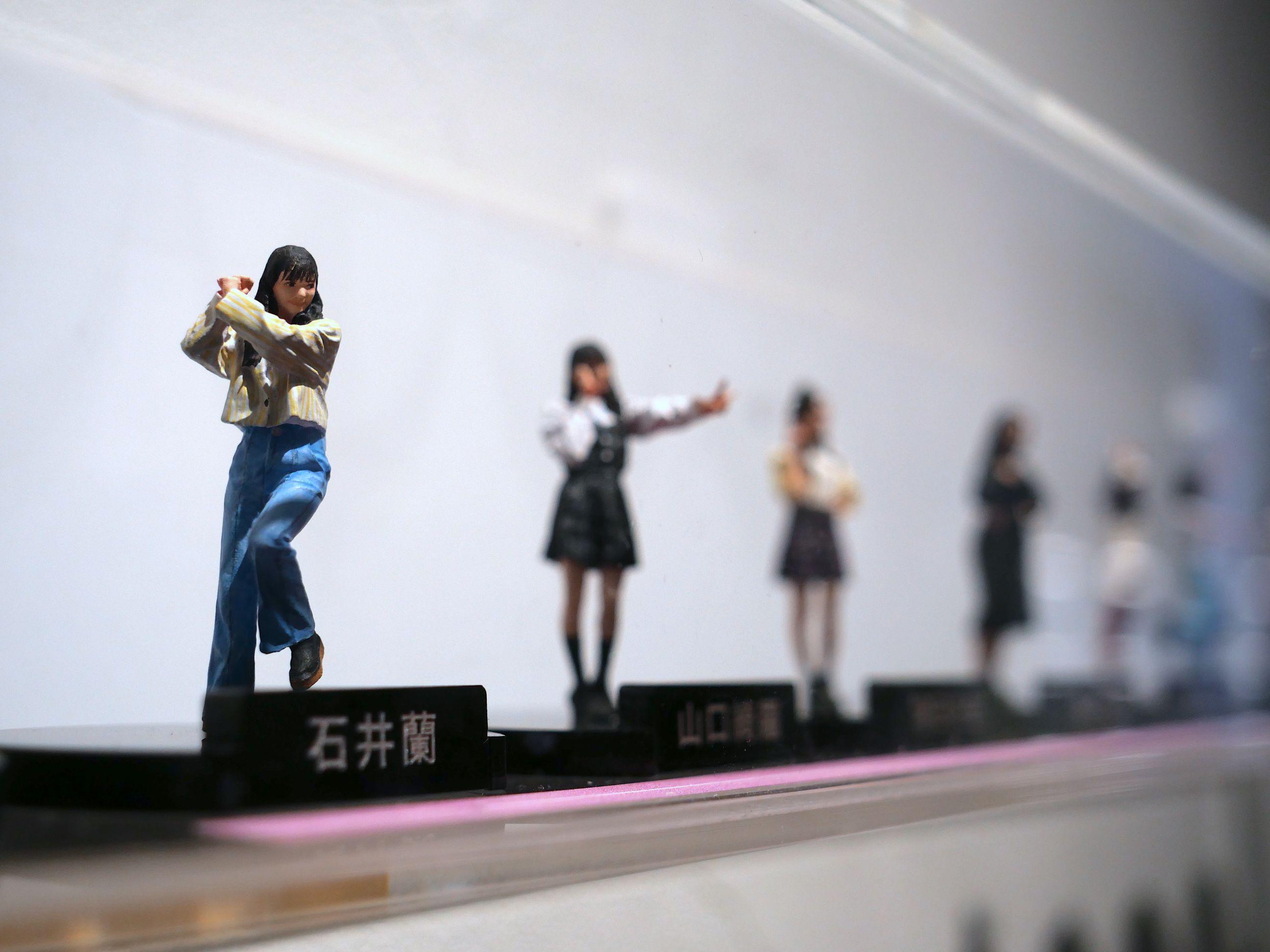 顧客可透過3D掃描製作自己的迷你人偶,製作時間1個月 。1:80¥2,000、1:35¥3,500