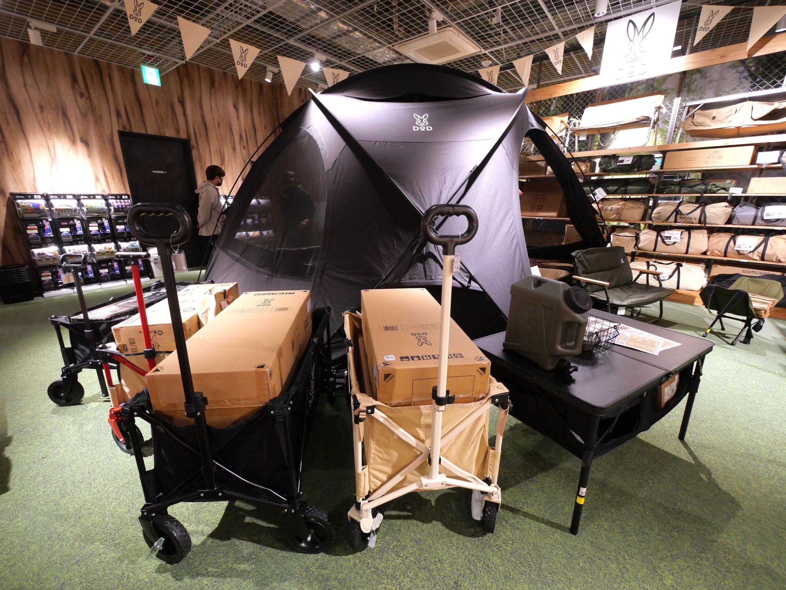 5樓的DOD專區,商品之齊,連自家專門店舖都不及。