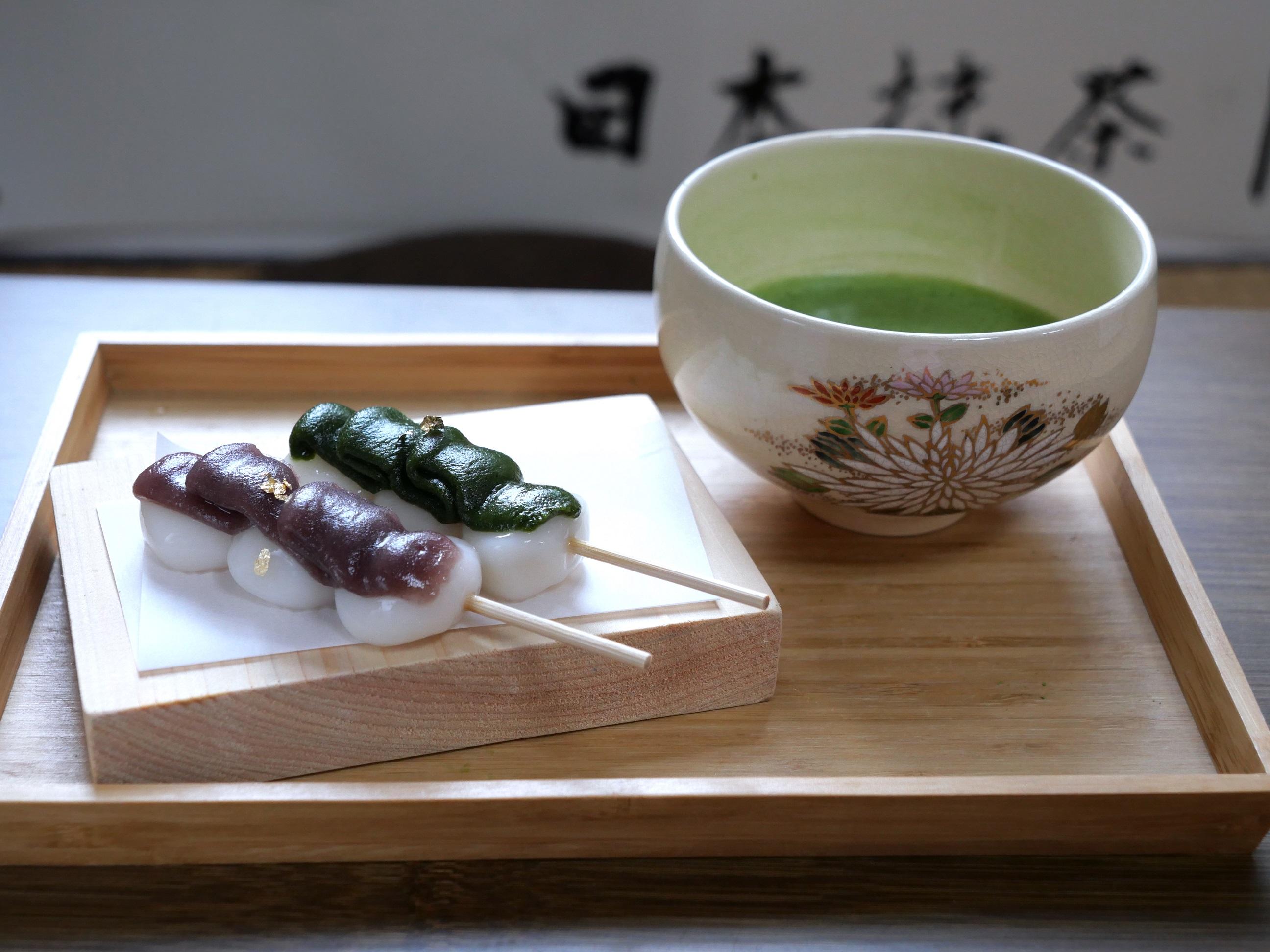 「食樸製菓所」供應傳統日式抹茶與和菓子。