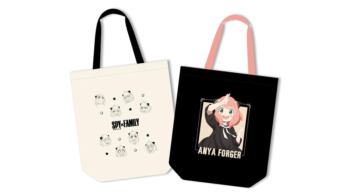 SPY x FAMILY 雙面設計帆布袋(白色/黑色)|Hut Rewards 會員以8個電子印花^,即可享優惠價港幣$58換購SPY x FAMILY 雙面設計帆布袋(白色/黑色)(價值港幣$165)乙個*