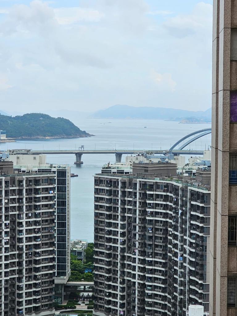 單位向南,景觀望將軍澳跨灣大橋海景,開揚吸引。(代理提供)