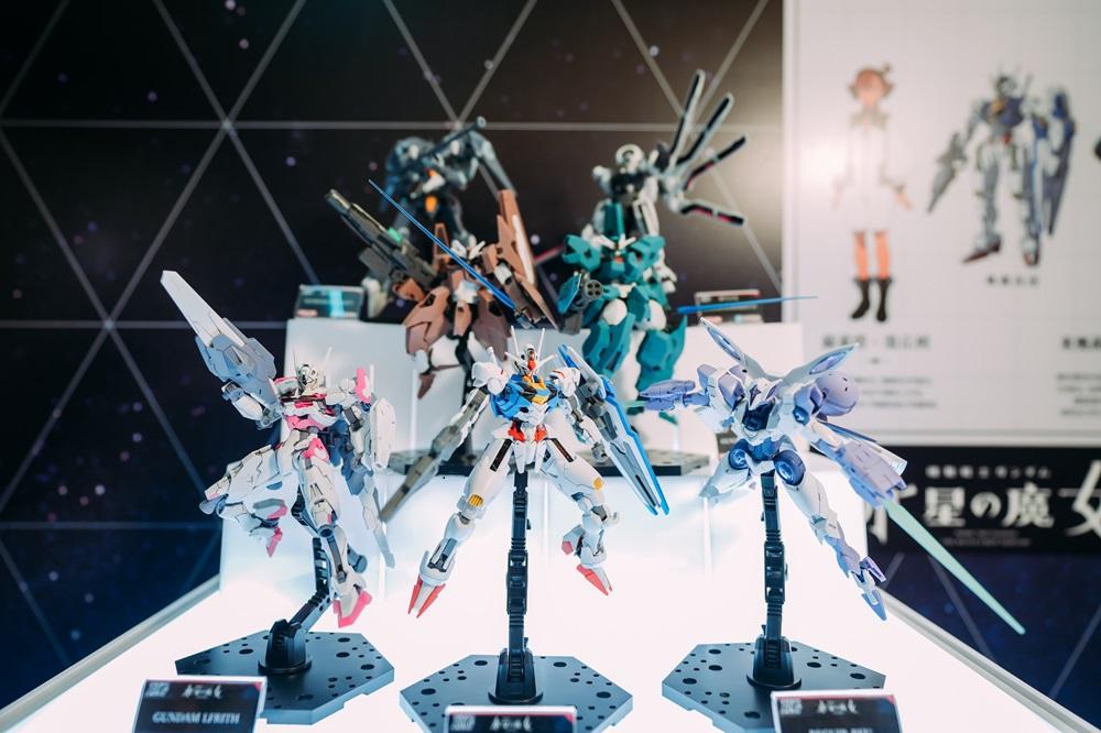 展覽現場更會出現人氣甚高《水星的魔女》的主角機體「風靈高達」和元祖經典「RX-78-2高達」的2米大型模型,是一眾高達迷絕對不能錯過的打卡位!