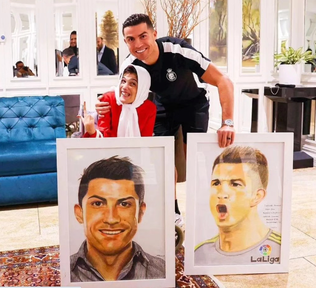 C朗在伊朗擁吻殘疾女畫家惹風波 涉通姦或被鞭刑99下