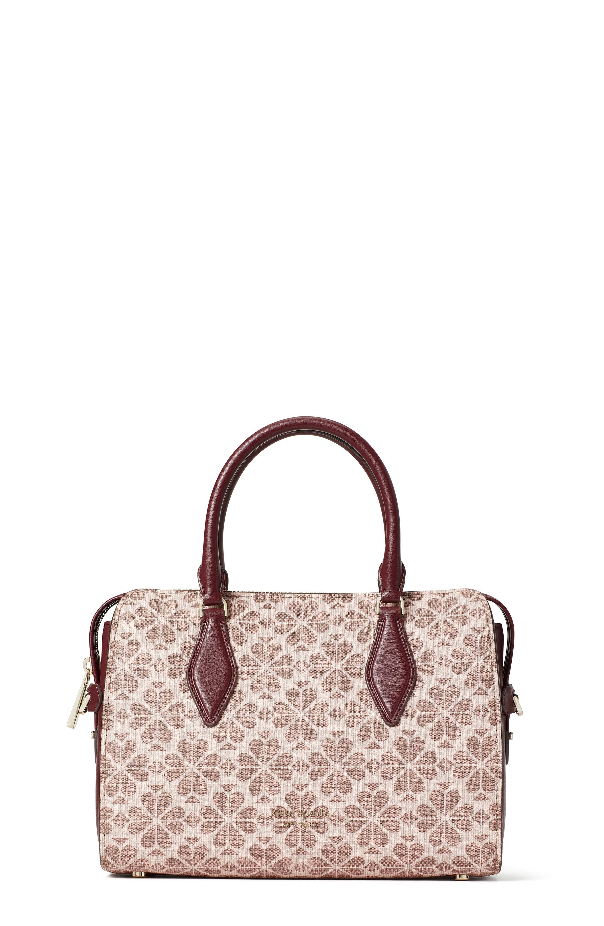 SOGO Thankful Week 2023推介|kate spade SPADE FLOWER COATED CANVAS casey medium satchel $1,890(原價$4,600)