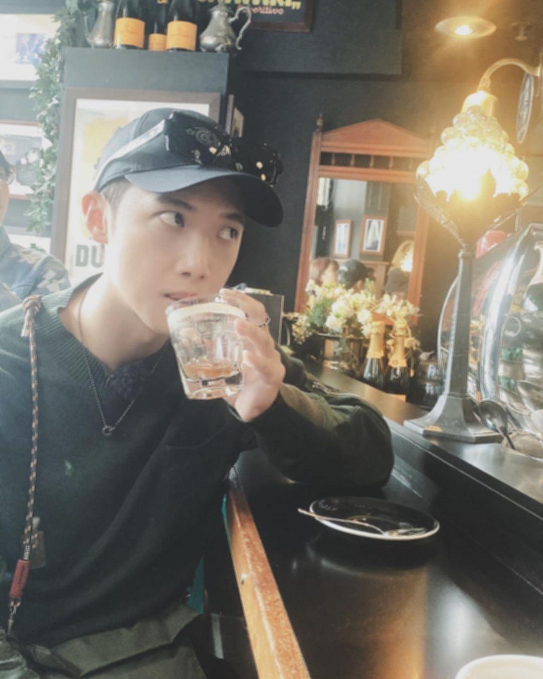 Stanley在IG分享嘆咖啡的照片,寫道:「唔係講笑,今次好嘆」