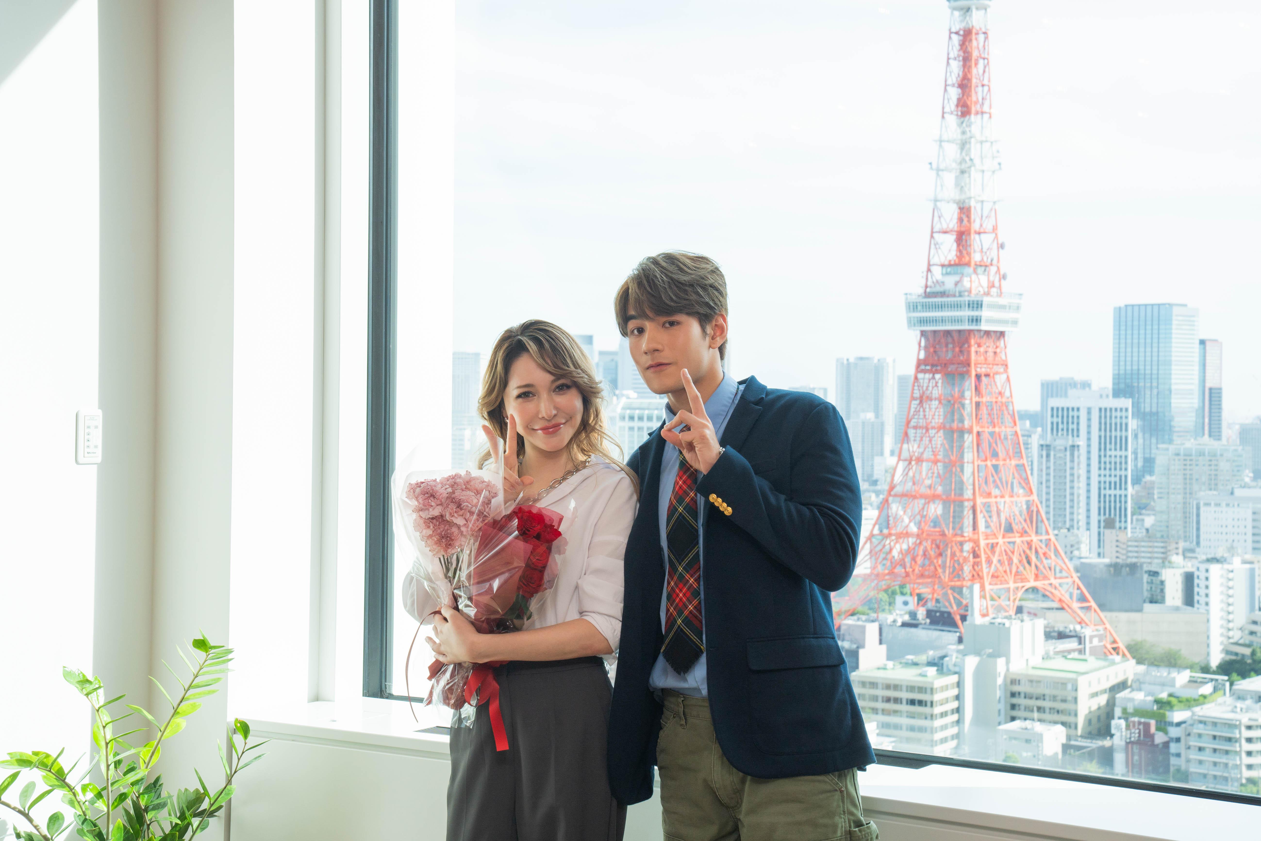 日本混血女神藤井Lena久休復出客串新歌MV。