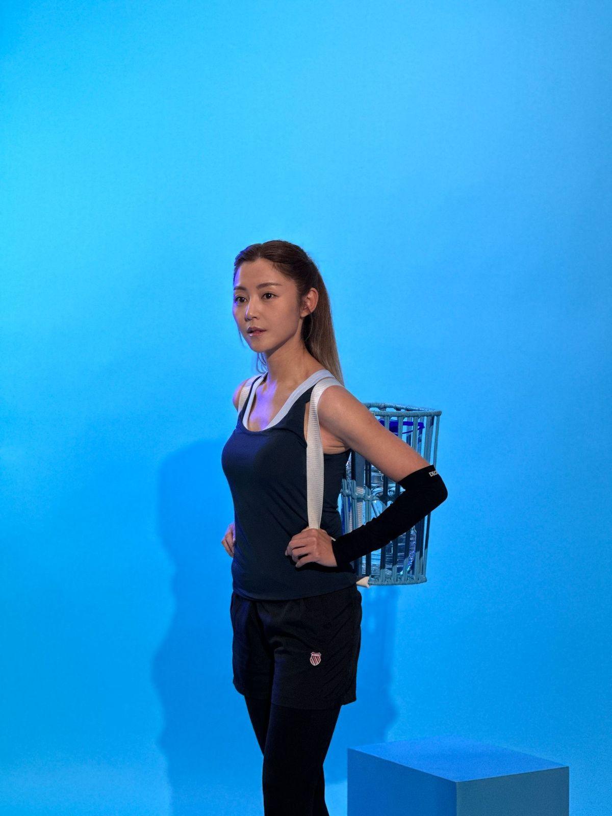 衛詩雅再度出戰鍛鍊意志力。