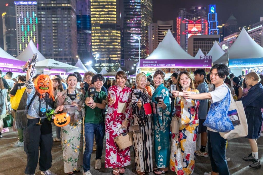 旅發局香港美酒佳餚巡禮結束,4日有14萬人次入場