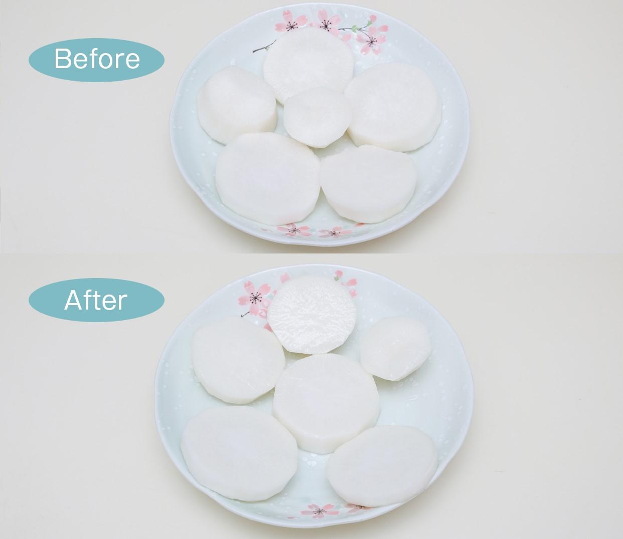 蔬菜保鮮方法|蘿蔔切片後,浸泡在冰水中約15分鐘,便會恢復光澤!