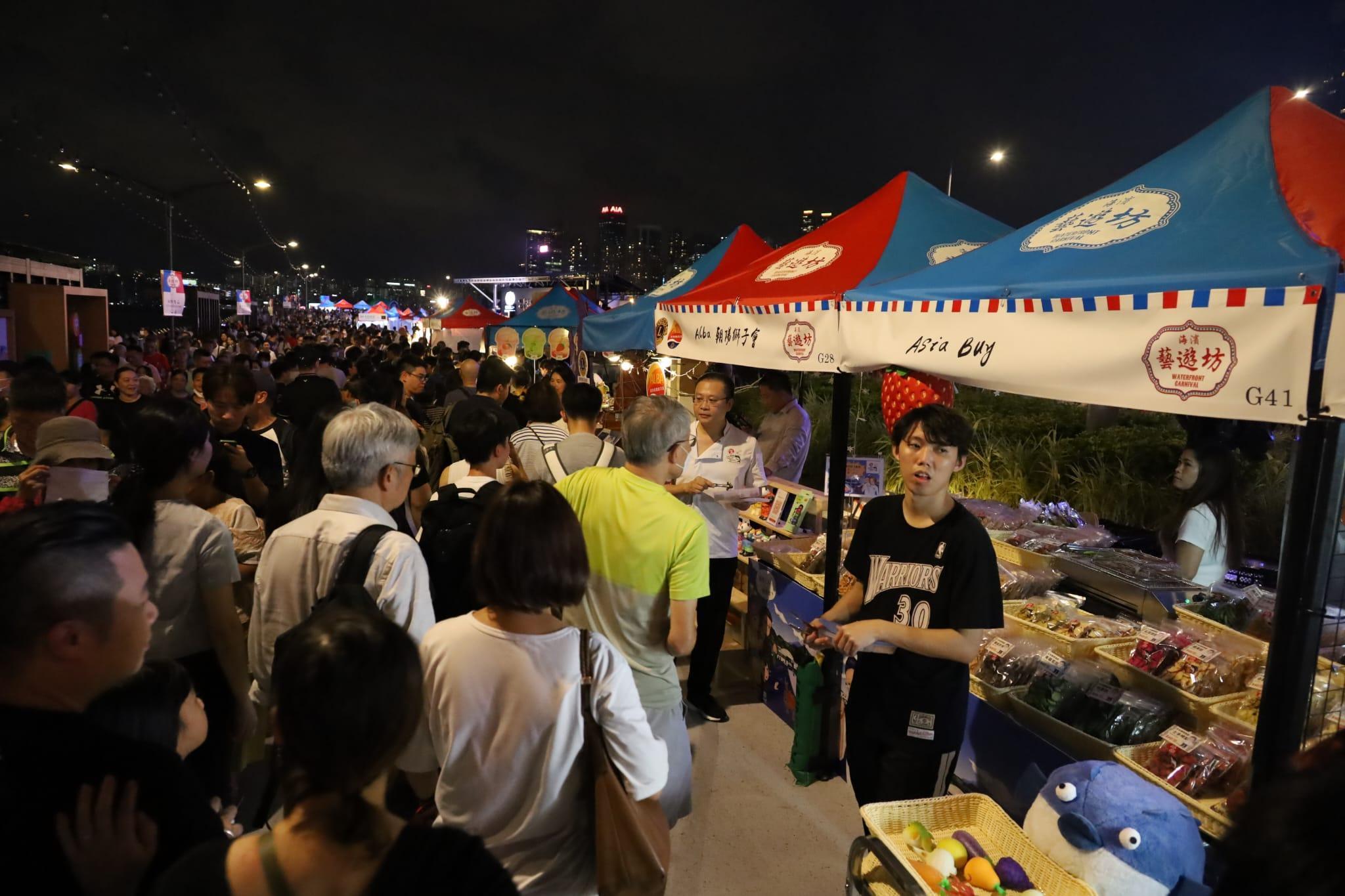香港夜繽紛|邵家輝:應聚焦舉行市集 18區同時開設反而達不到效果