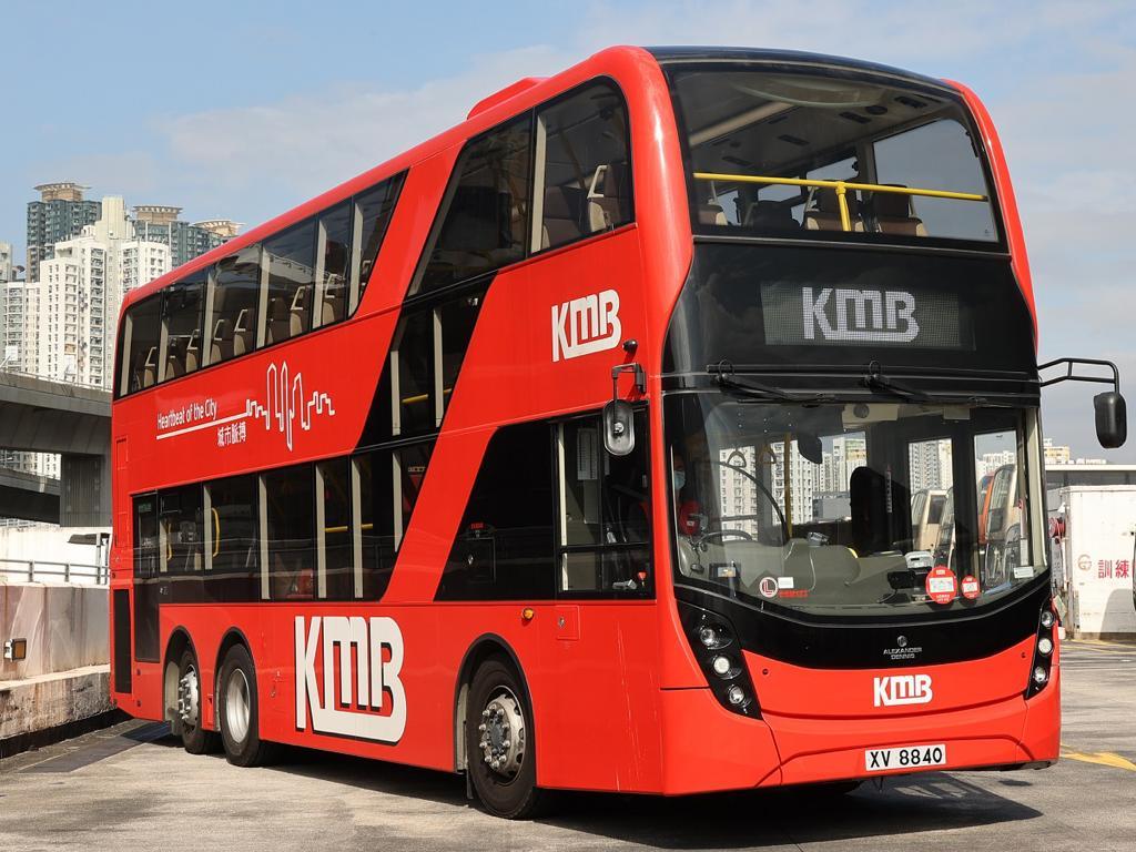 香港不少巴士設充電插頭(圖片來源:九巴官網)