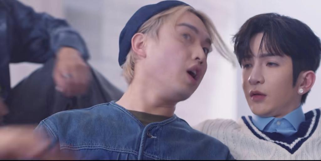 Anson Lo盧瀚霆及柳應廷(Jer)。(《12怪盜》預告片截圖)