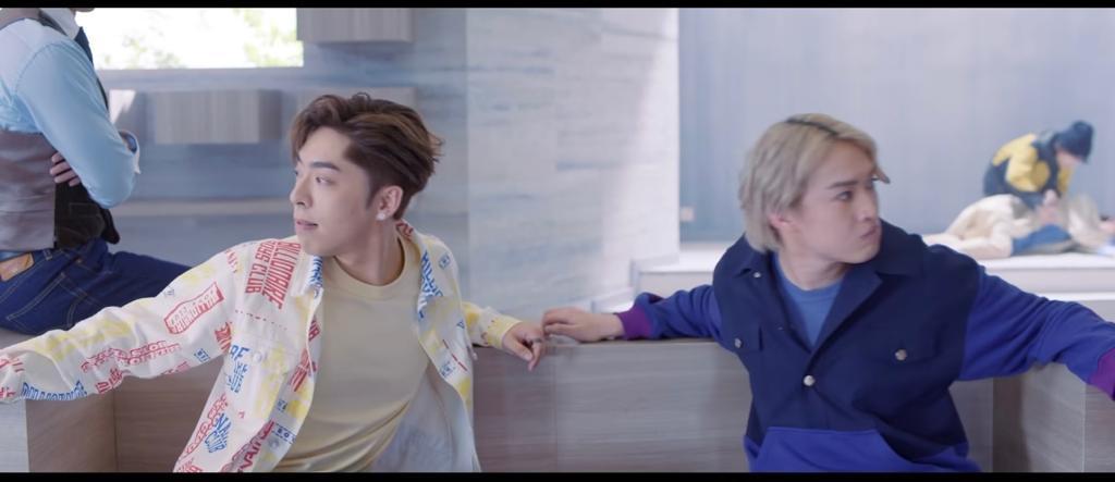 Edan呂爵安與Jer柳應廷。(《12怪盜》預告片截圖)