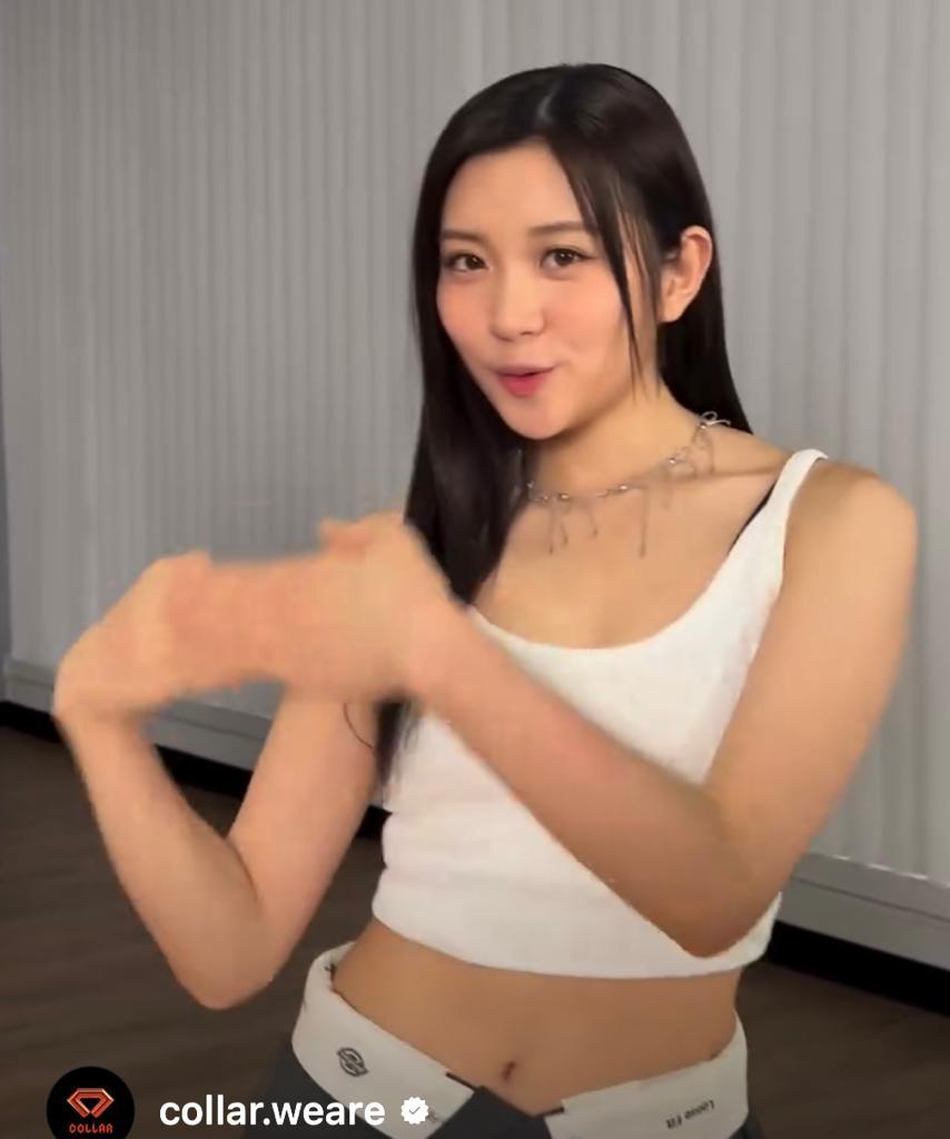 Candy@COLLAR。(《Speak Love》Dance Challenge短片截圖)