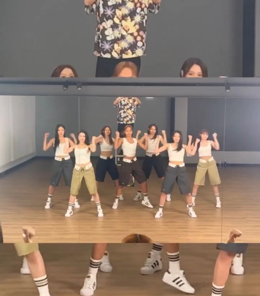 Marf在個人社交平台分享一段「加速版」的《Speak Love》Dance Verson短片。