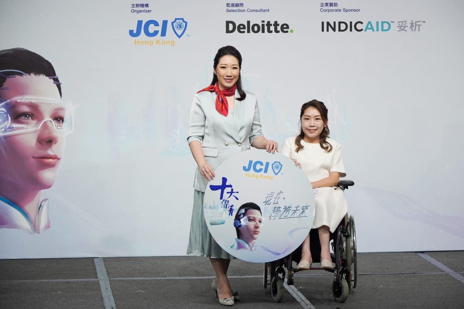 香港硬地滾球運動員何宛淇。(李睿哲攝)