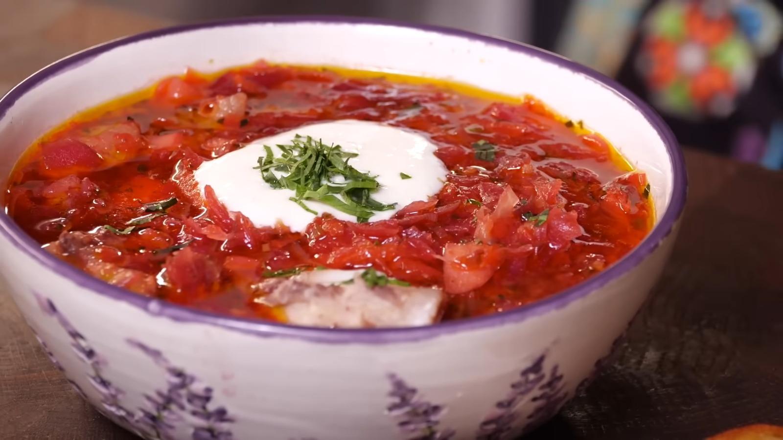 羅宋湯由來沒有既定答案,有說是來自烏克蘭及俄羅斯。(網上截圖)