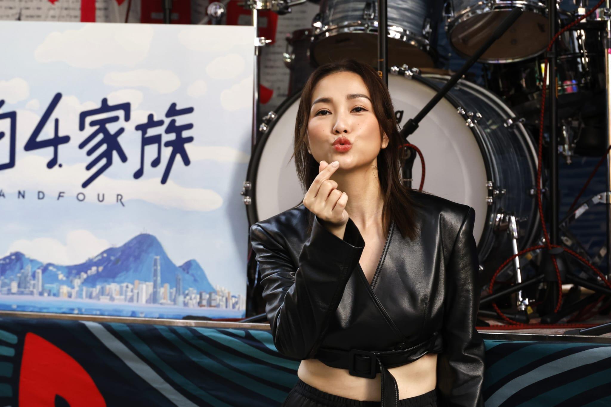 謝安琪獲獲老公張繼聰認證演技好,自言心滿意足,(林俊源攝)