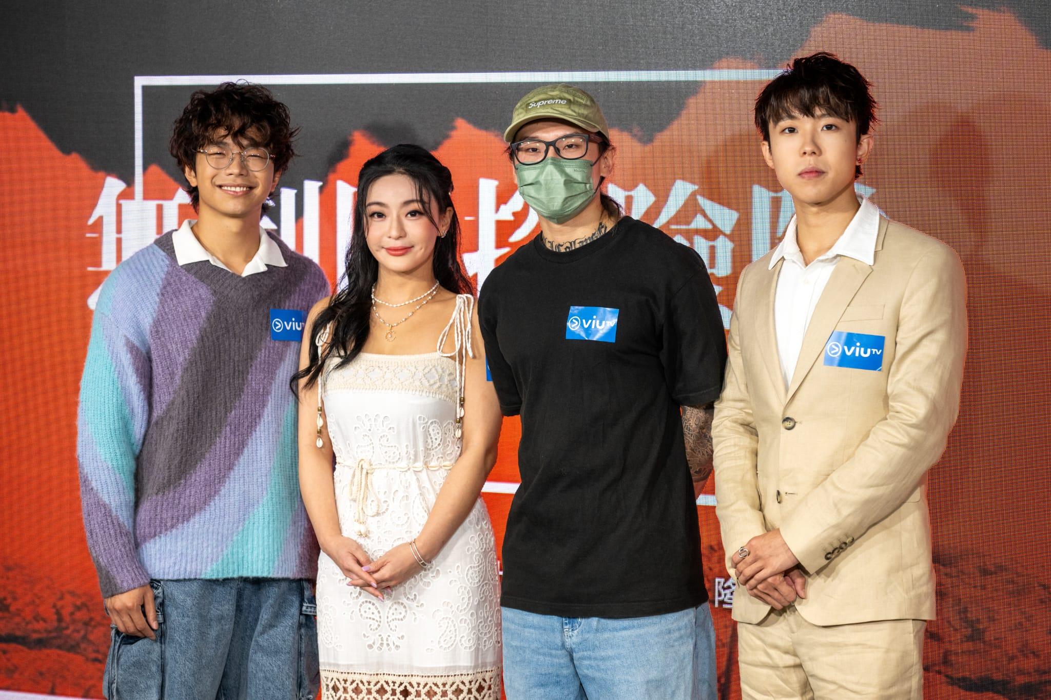 Mike導劉諾衡主創的《無制限探險隊》,找來Marco和程人富擔任主持,咖喱擔任團醫。(陳奕釗攝)