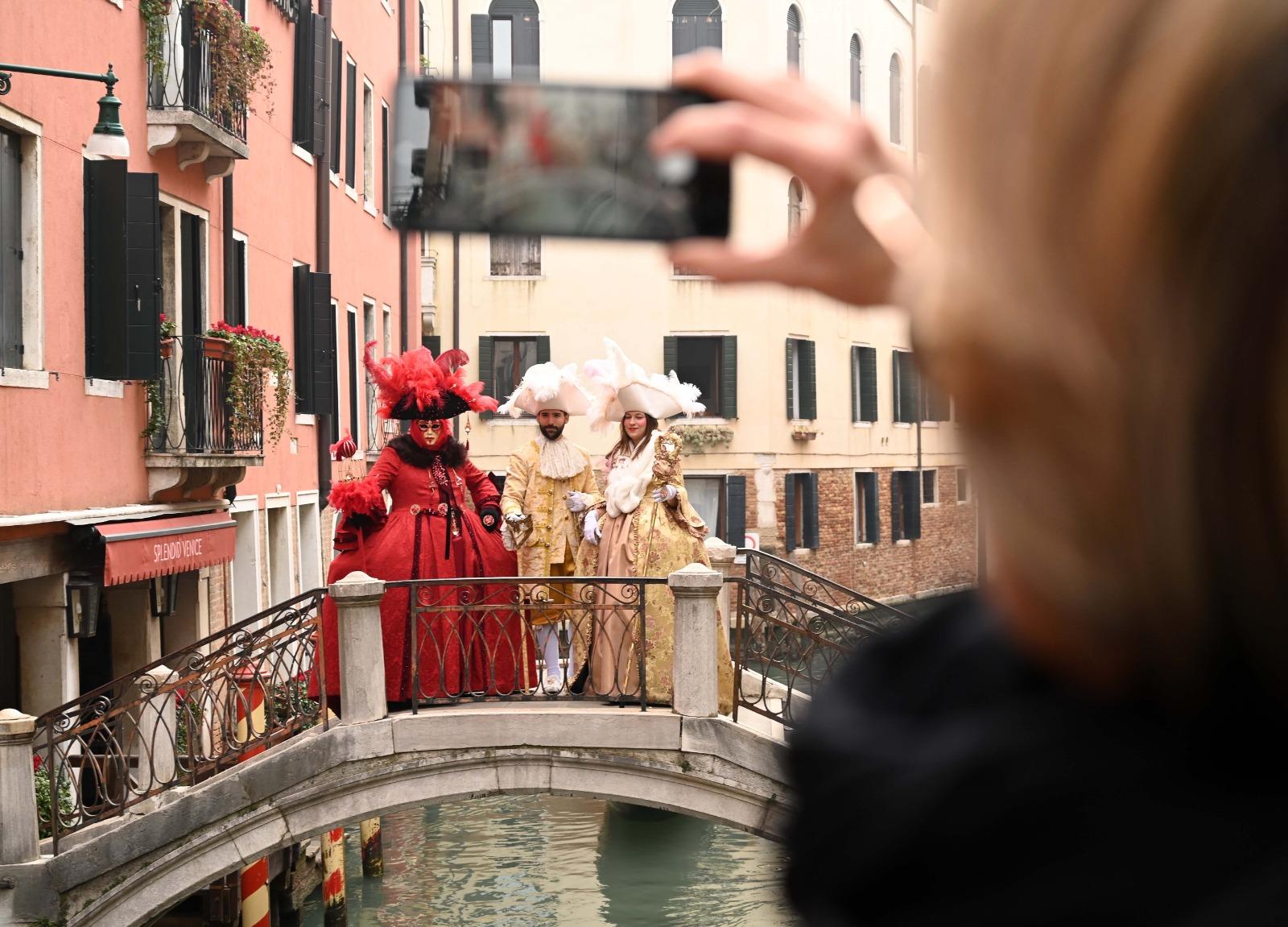 水都威尼斯是意大利旅遊熱門地點,充滿歷史與特色美食。(新華社)
