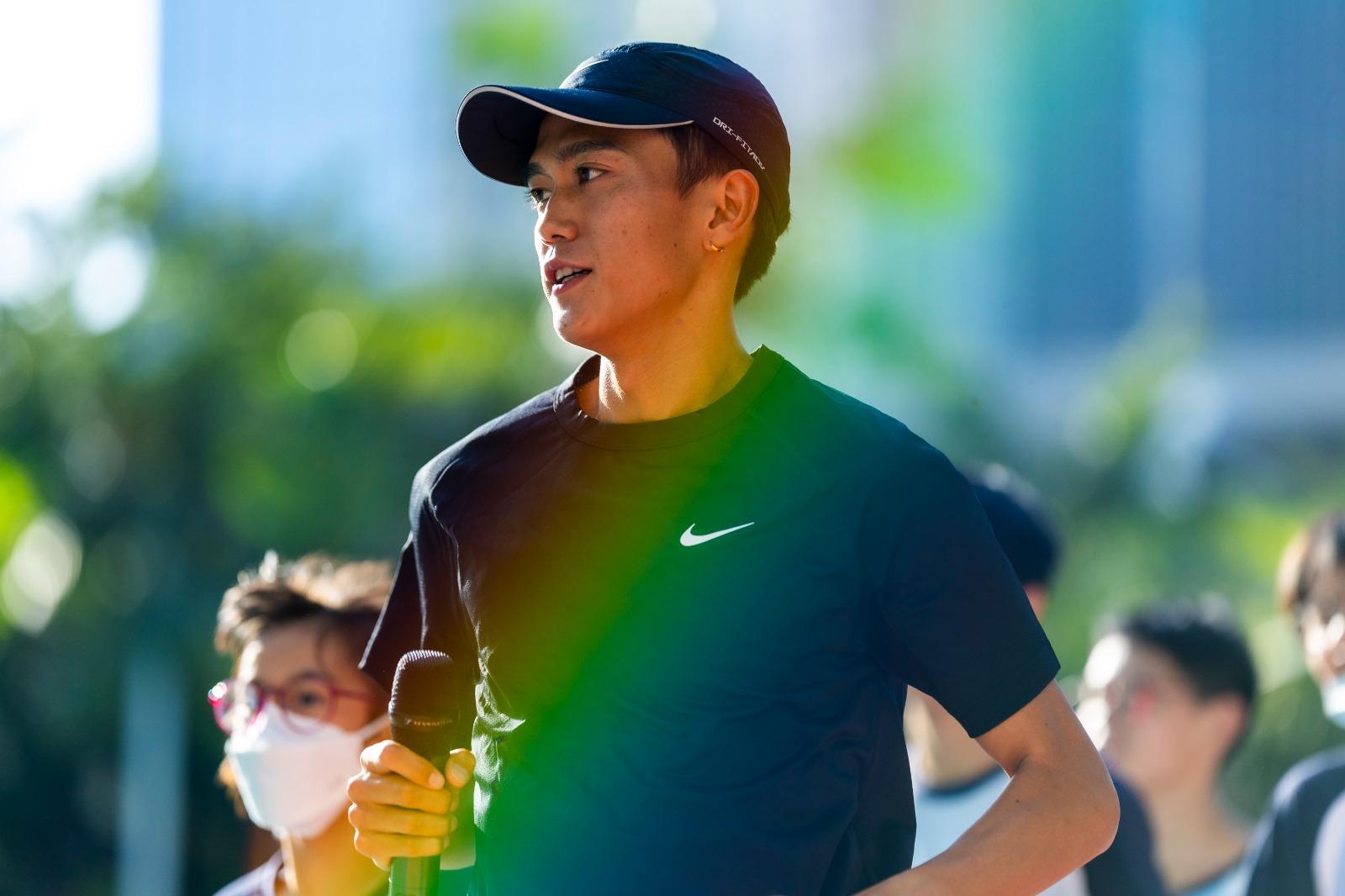 日本著名跑手大迫傑與香港的王錦輝中小學交流(Brian Ching@EKiDEN)