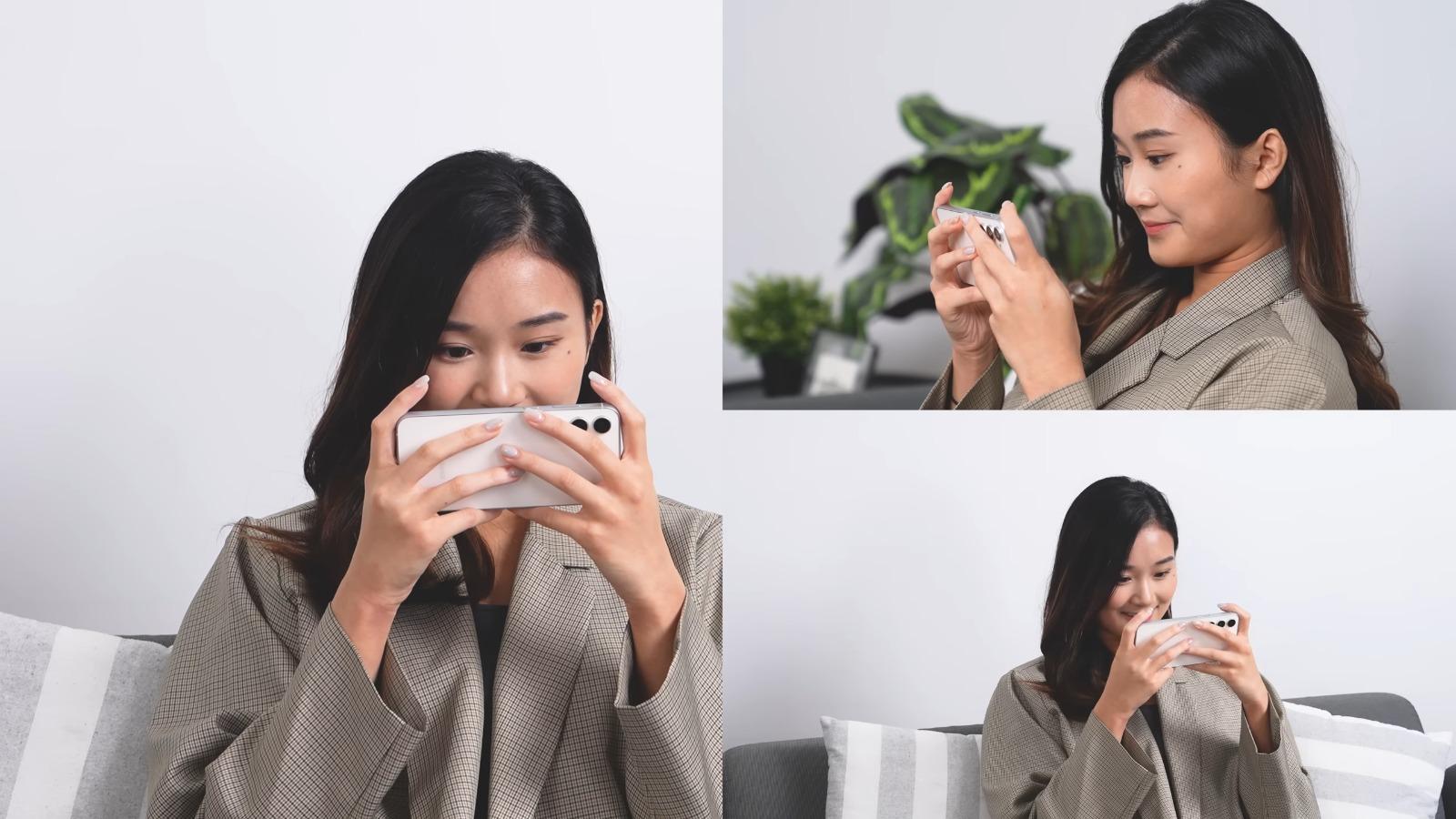 Samsung S23 FE顏色機有綠、灰、白、紫四種,螢幕 6.4 吋