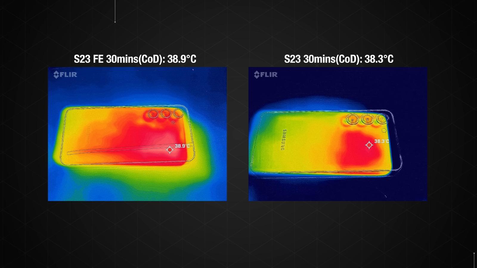 Samsung S23 FE 評測︱打機時溫度明顯比S23高