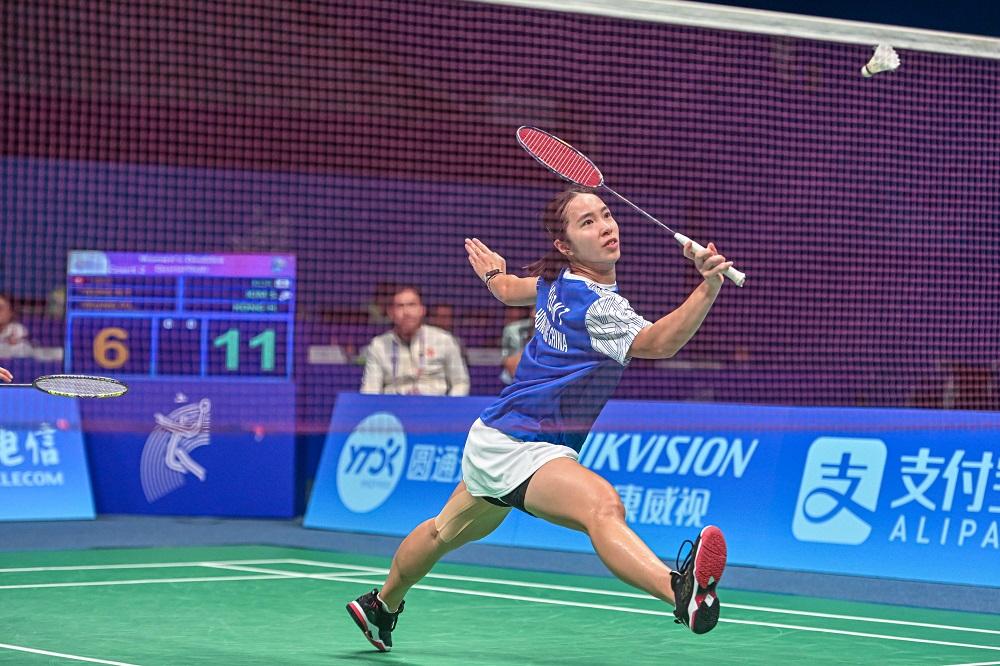 香港羽毛球代表楊雅婷。(港協暨奧委會圖片)