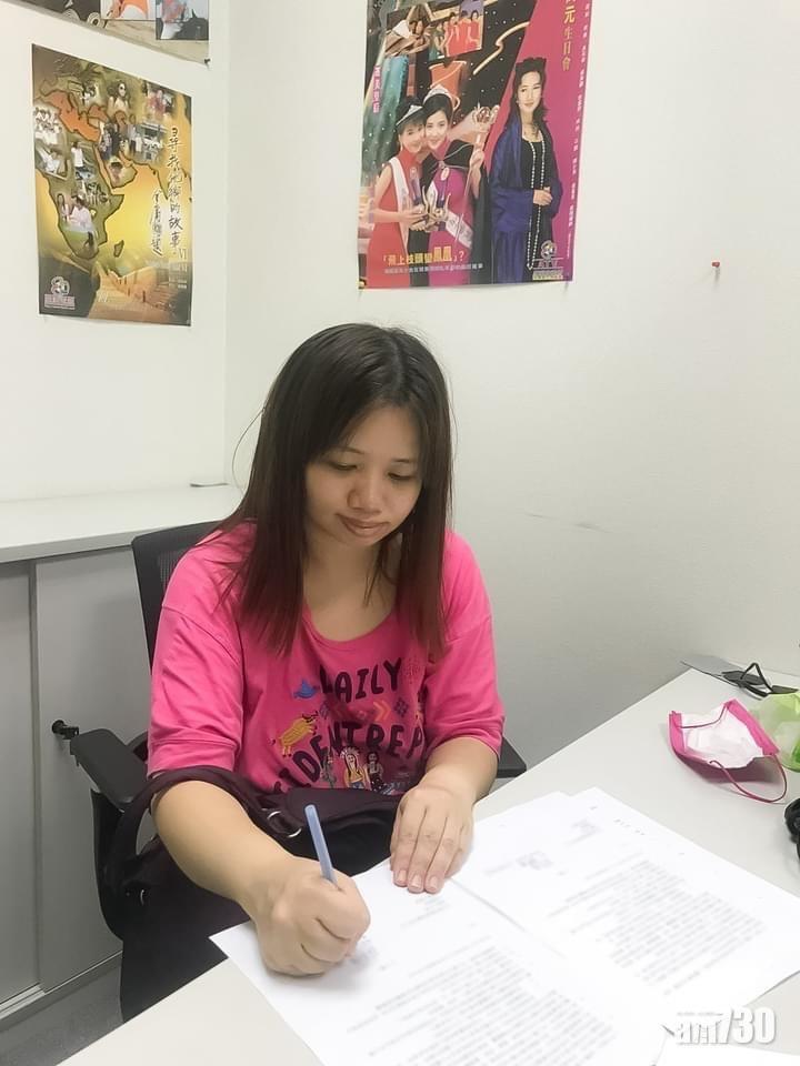 阿儀在2021年入行,被當時的亞視羅致旗下。