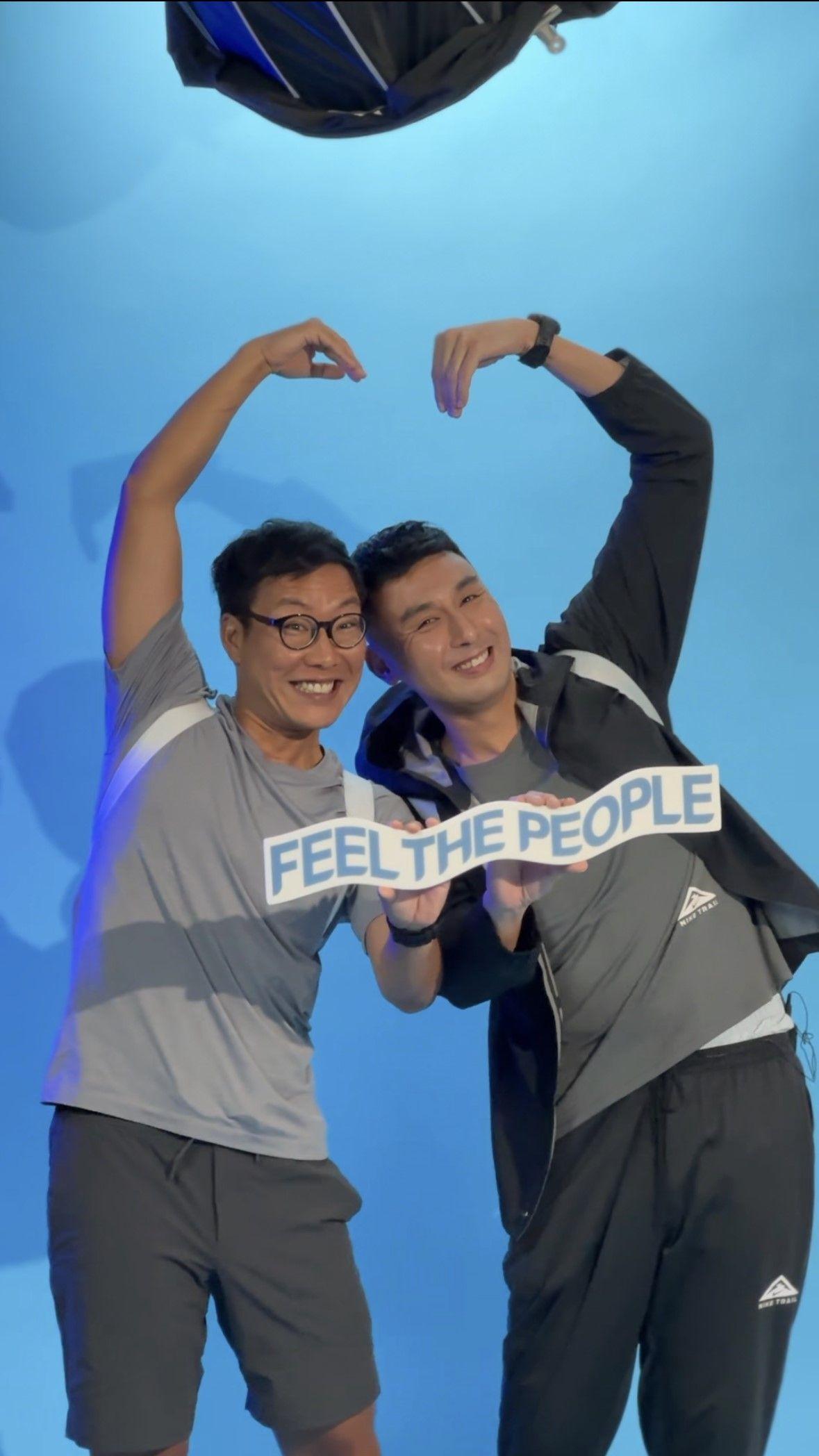 最強「揹水CP」東⽅昇、伍家謙。