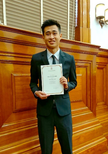 楊嘉驃早前被診斷患上末期癌症,現已抗癌超過一年。(楊嘉驃fb圖片)