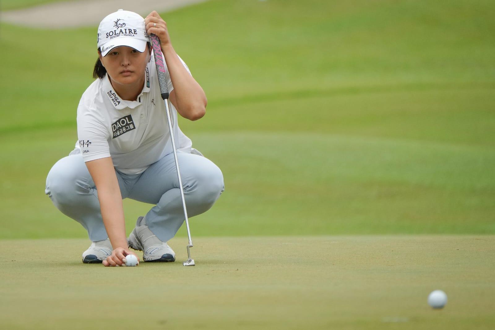 世界排名第三南韓球手高真榮(李睿哲攝)