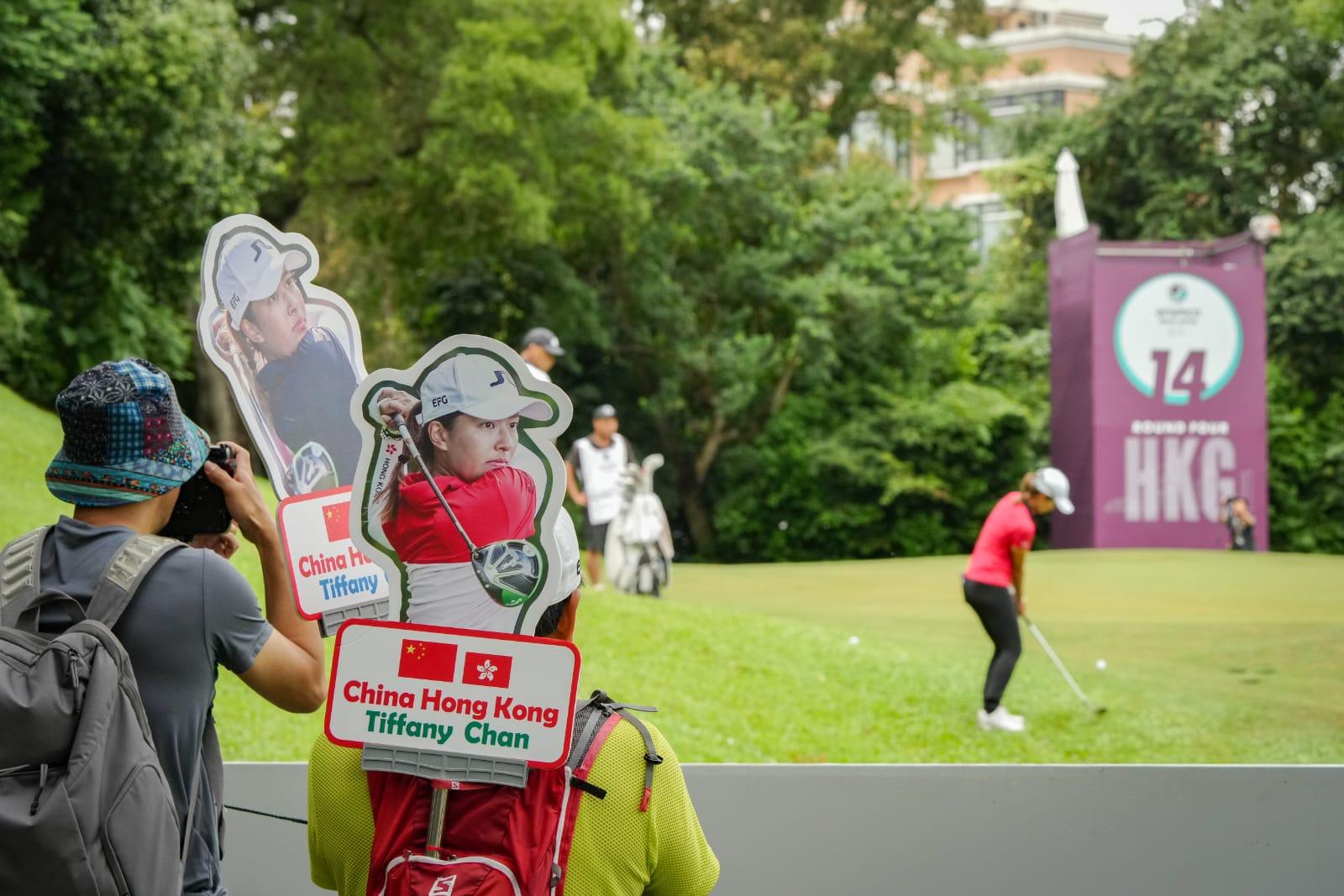 香港球手陳芷澄(李睿哲攝)