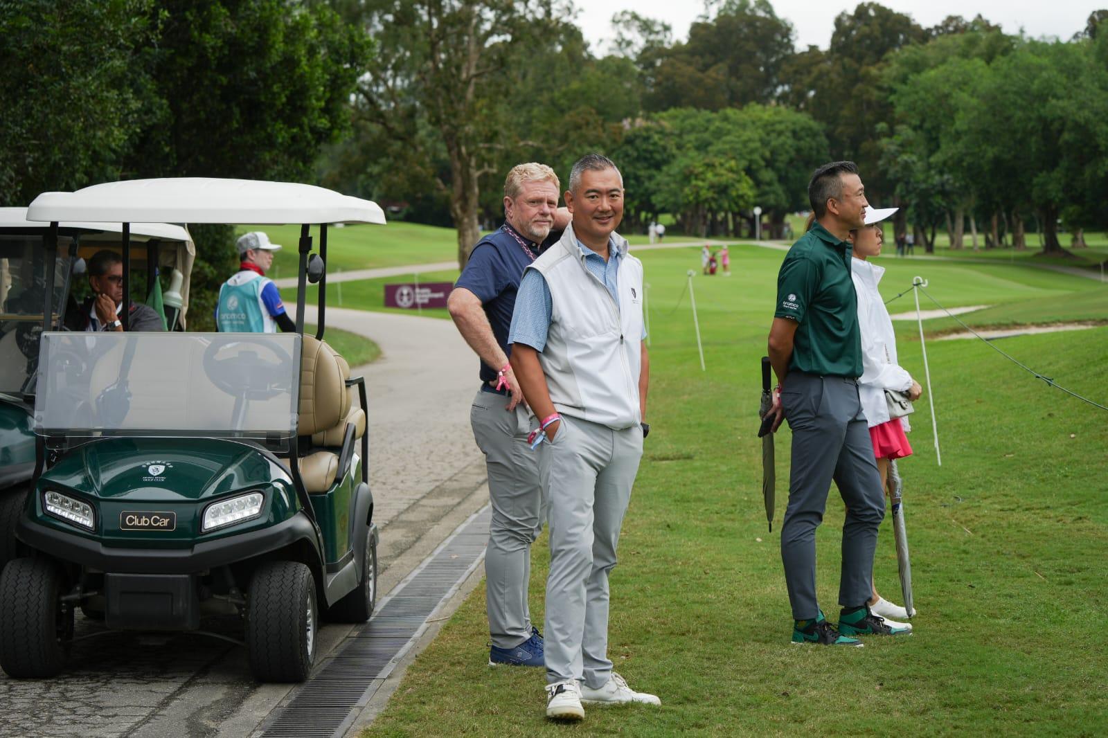 高爾夫球會會長郭永亮(李睿哲攝)