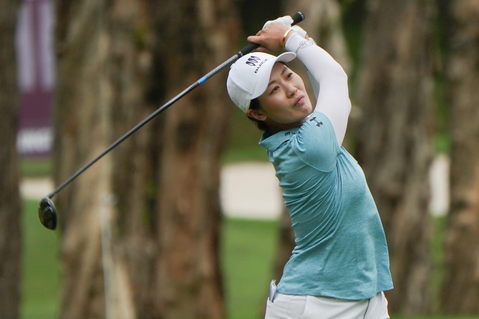 中國球手林希妤(李睿哲攝)