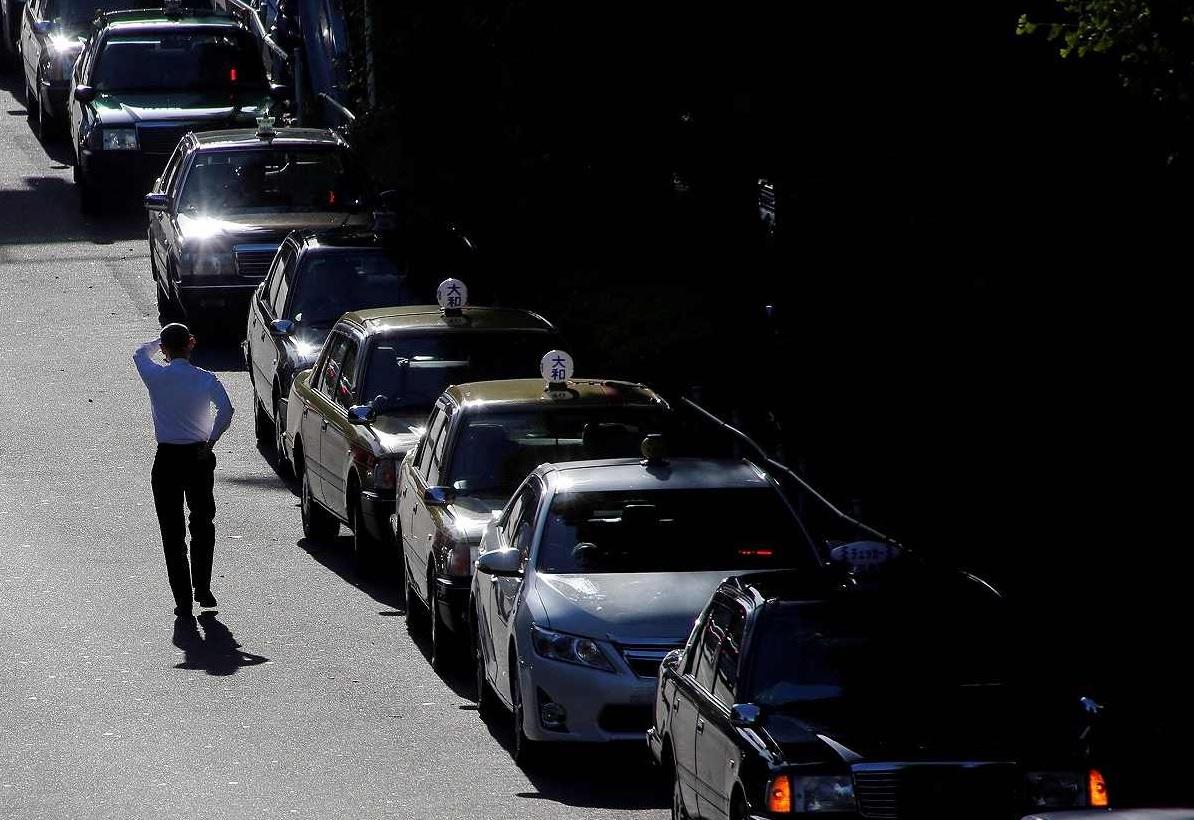 日本的士業界對解禁「白牌車」有戒心。(資料圖片)