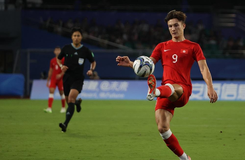 香港足球代表安永佳。(中新社)