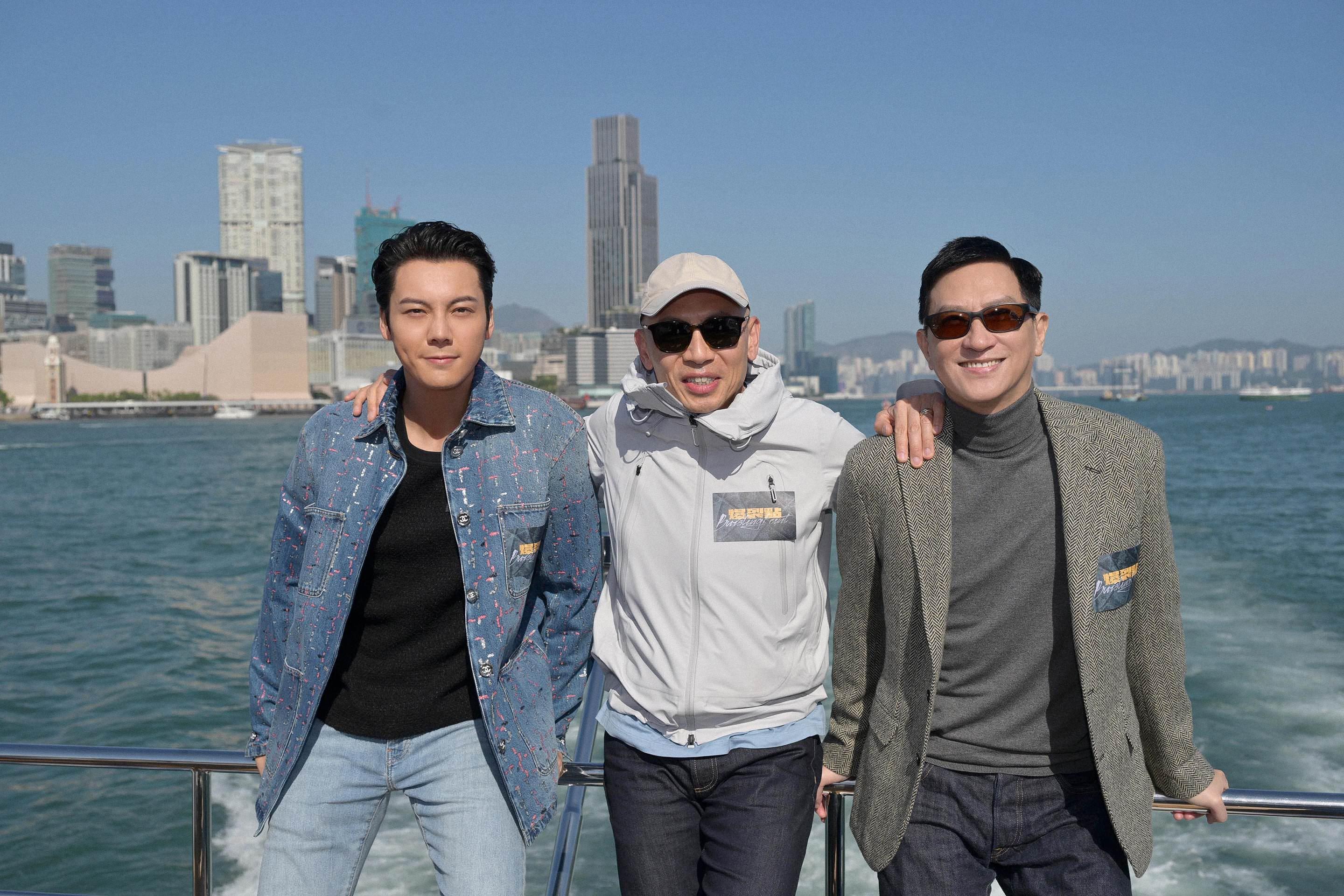 張家輝與陳偉霆大談與林超賢合作感受。