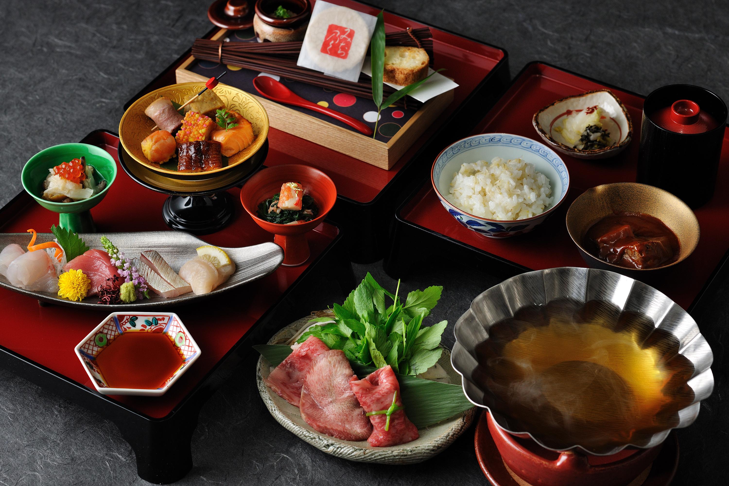 夕食 特別会席集合