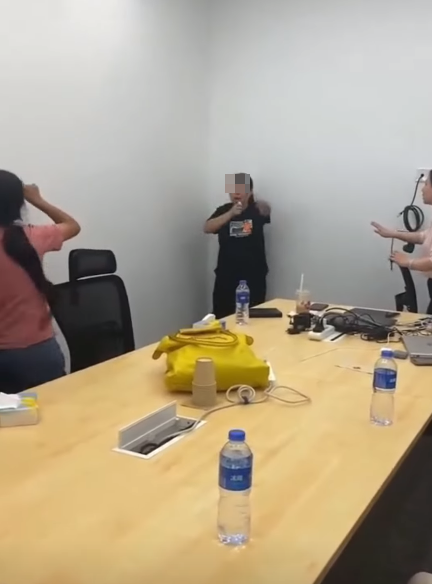 中植集團爆雷傳內地立案偵查,有投資者即場飲農藥要求還錢。(網上圖片)