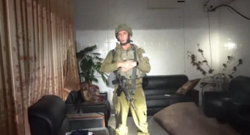 以巴衝突|以軍發布加沙一間兒童醫院內部情況的影片。(互聯網)