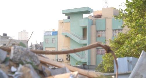 以巴衝突|以軍發布加沙一間兒童醫院內部情況的影片。(互聯網)