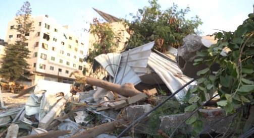 以巴衝突|以軍發布加沙一間兒童醫院內部情況的影片。(互聯網)