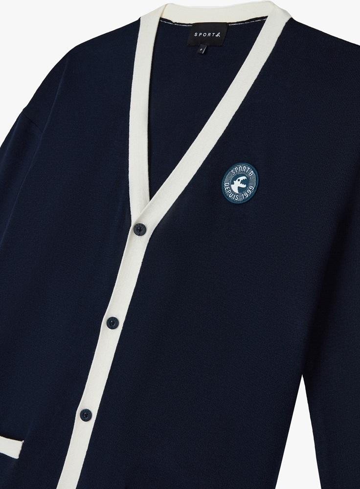 女裝Sport b.襟章長身開胸外套|特價:HK$1,323 原價:HK$1,890