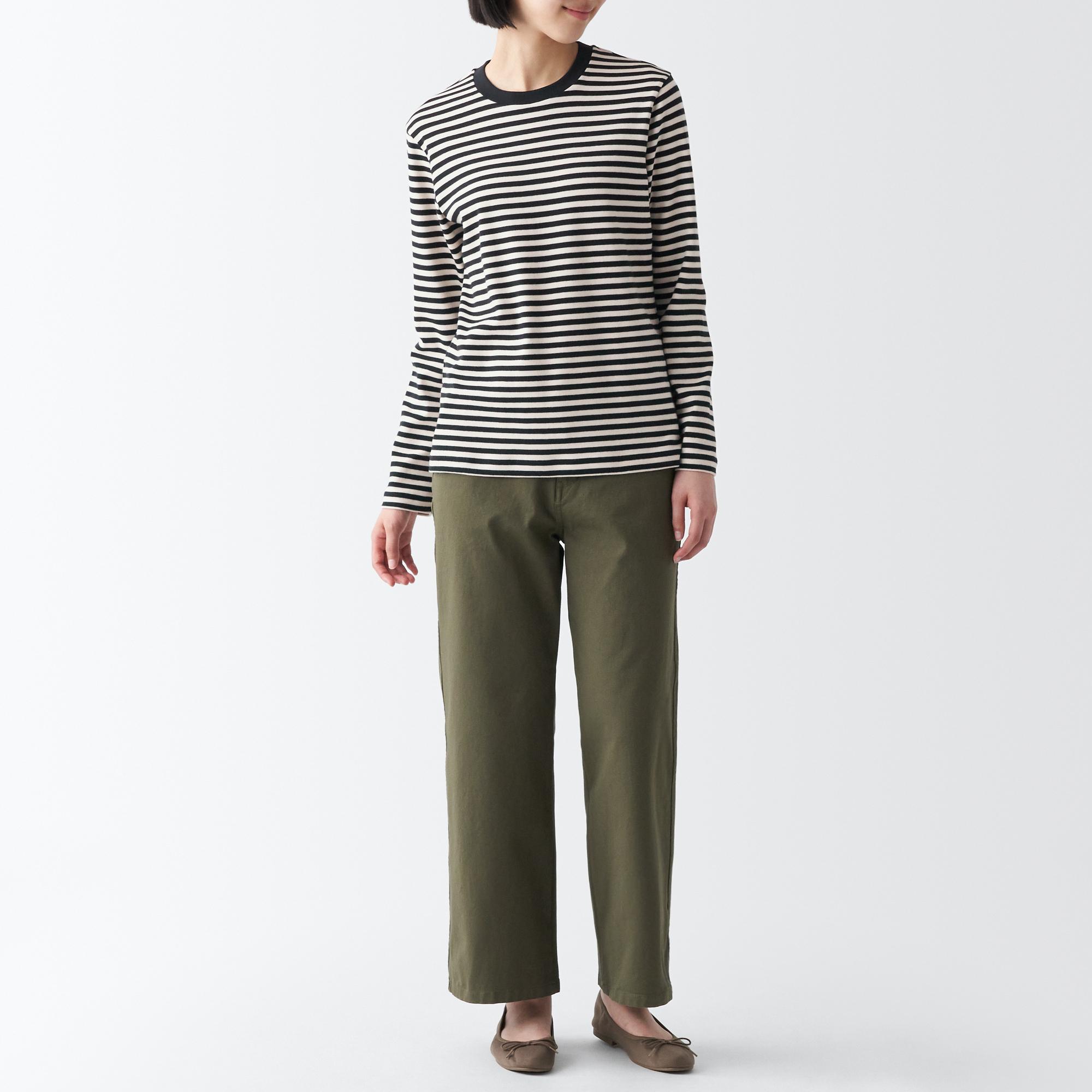 女裝精選棉質長袖T裇|原價:$98 – $228 優惠價:九折 ($89 – $206) 會員價:額外九折 ($81– $186)